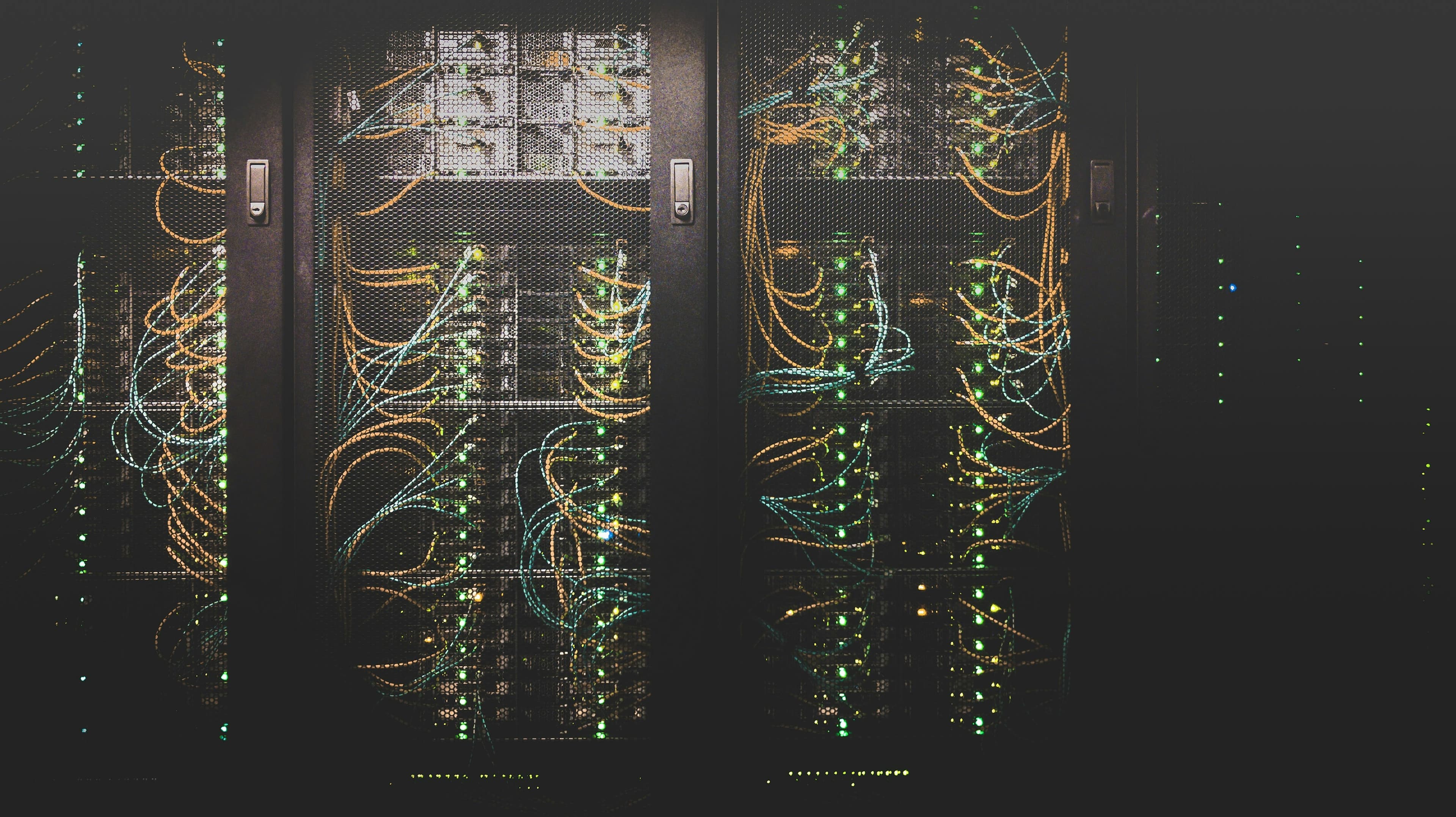Enterprise Server Room Background